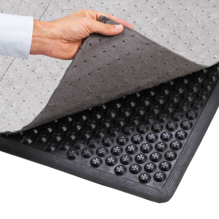 585-Eco Stance™-Notrax Tough anti-fatigue mat with sorbent