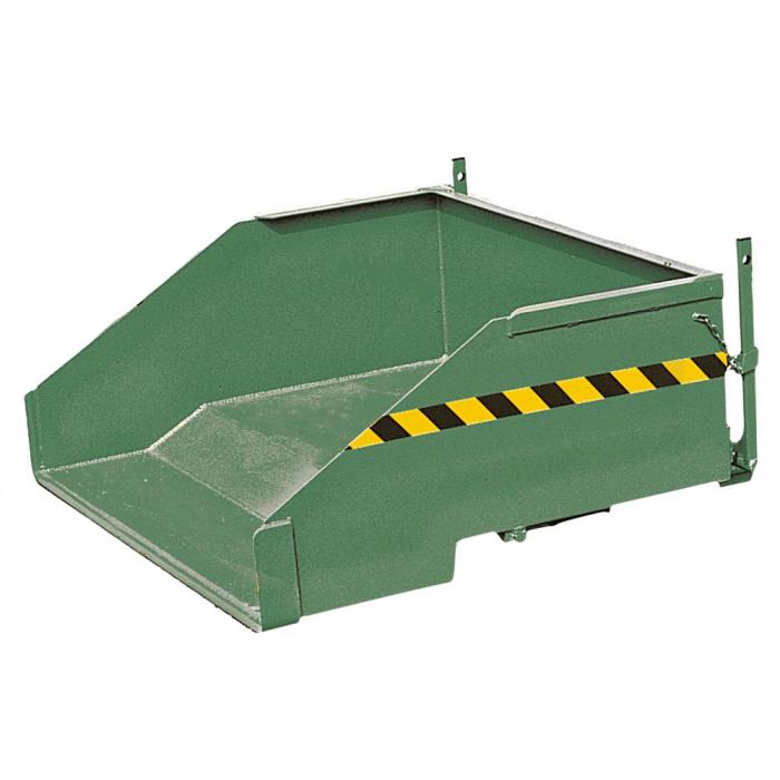 SL0-Forklift scoop buckets - 1000 Kg Capacity-Sall Forklift scoop buckets for bulk goods. 142 x 127