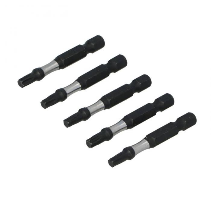 Биты ударные DRAUMET TORX T25 50мм S2 5шт.