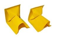 28482-Make-A-Berm, Vertical Corner-Justrite Yellow