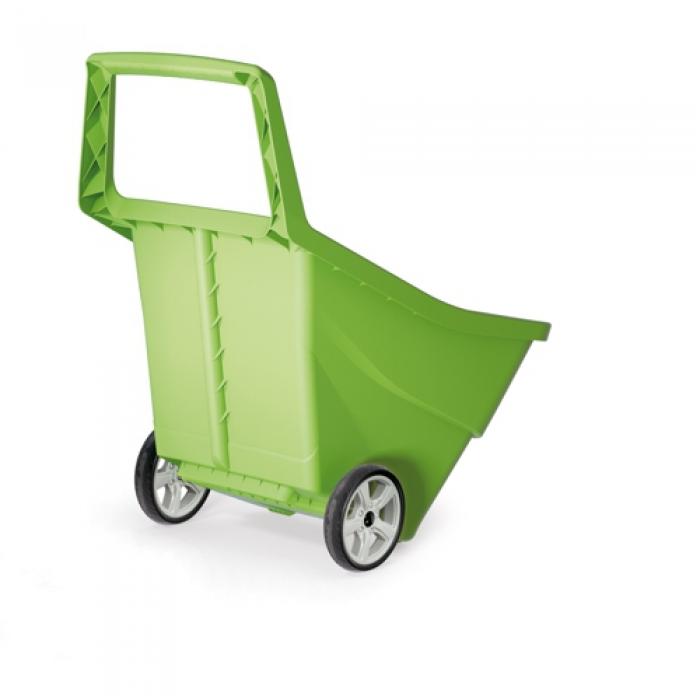 Plastic trolley Load & Go III. - 95 l - Green