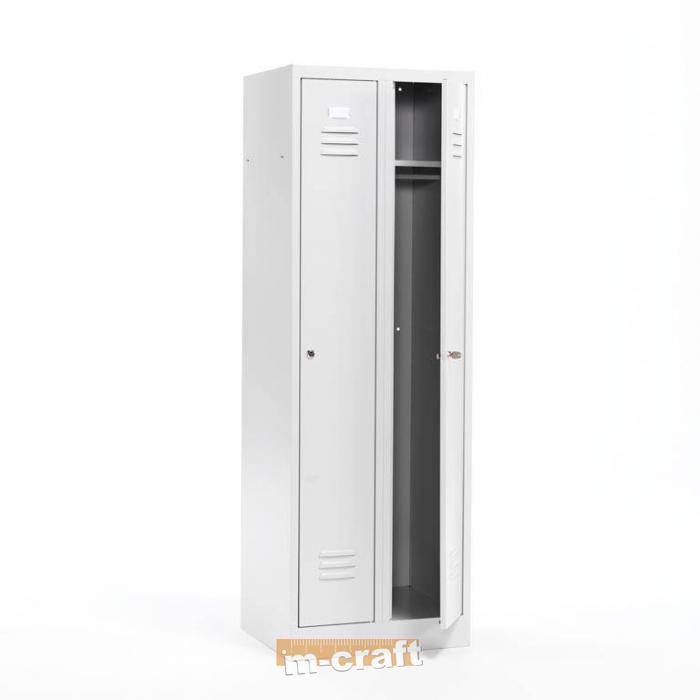 Wardrobe, 2 sections, 2 doors 600 x 1800 x 500
