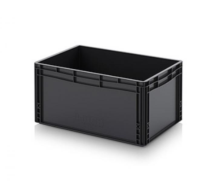Ящик пластиковый ЕВРО 600х400х420 мм - ESD