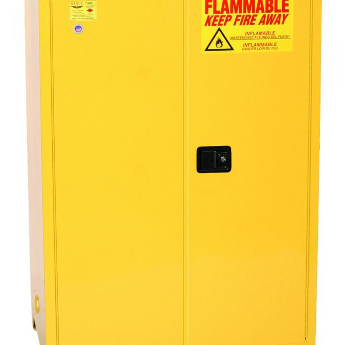 STDTOWER-Tower™ Standard Flammable Safety Cabinet-Eagle   Yellow