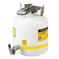 1277-Disposal Can with faucet, Quick-Disconnect, stainless steel fittings for 1/4-in tubing, 5 gallo