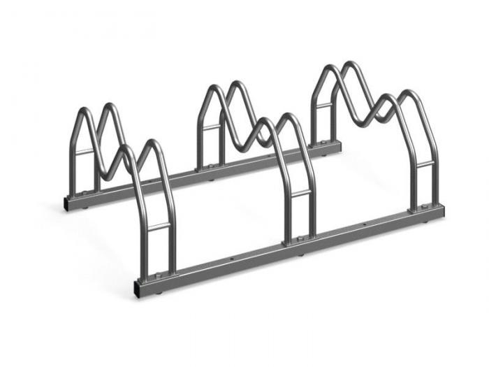 Smile-3 inox bicycle stand