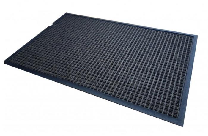 572G-De-Flex® Nitrile - 5S Grey-Notrax Modular mat with dual locking connection 45cm x 45cm 5S Grey