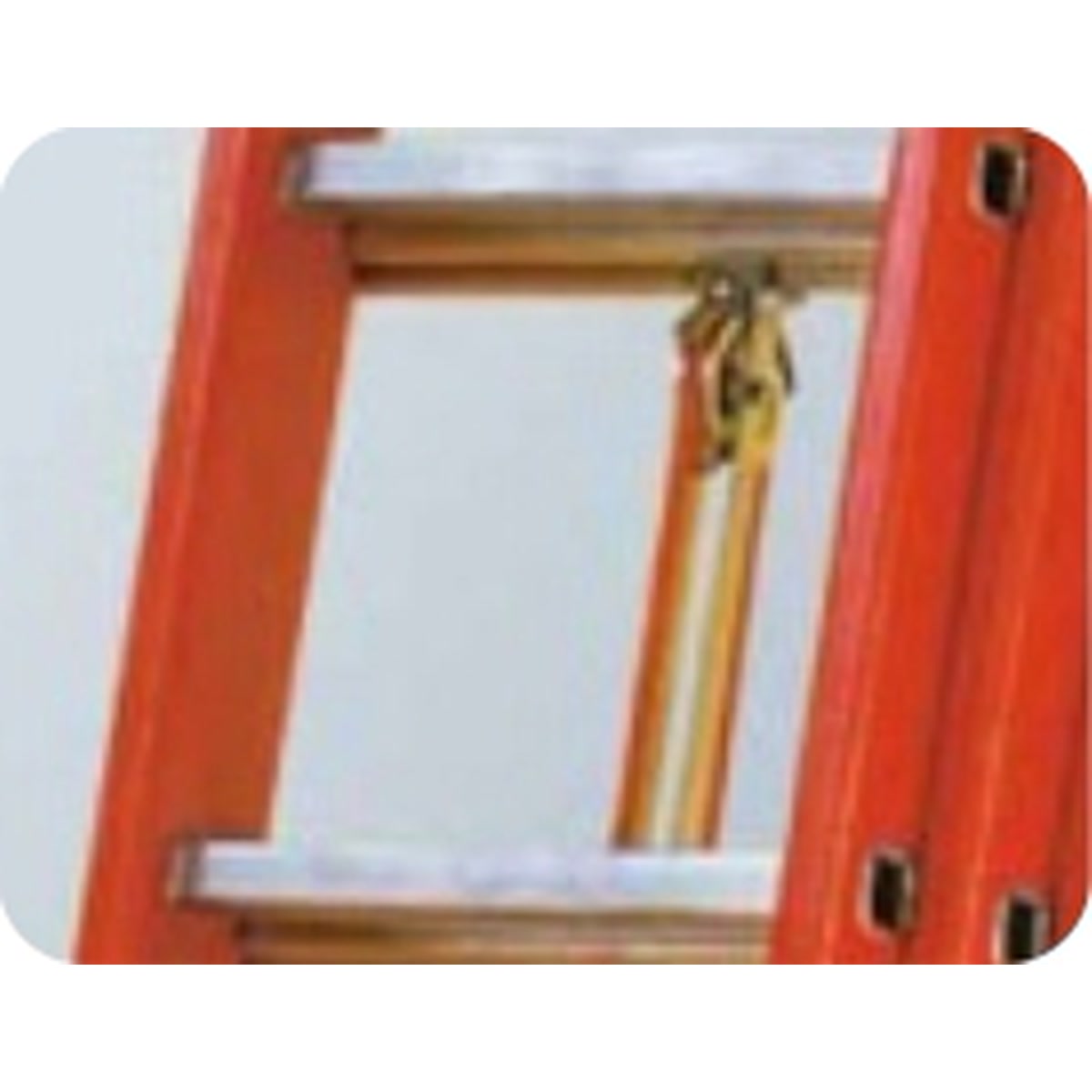 Three-section fibreglass extension ladder Faraone W6 - Photo 71985