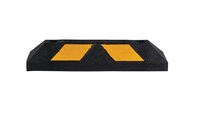 PRH-Mini Park-It®-Checkers Mini Park-It® protects vehicles parking. 55cm x 15cm Black/Yellow