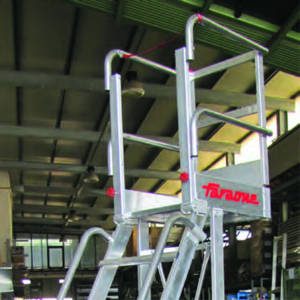 Scala System ladder with hanging platform Faraone SB 60 - Photo 72128