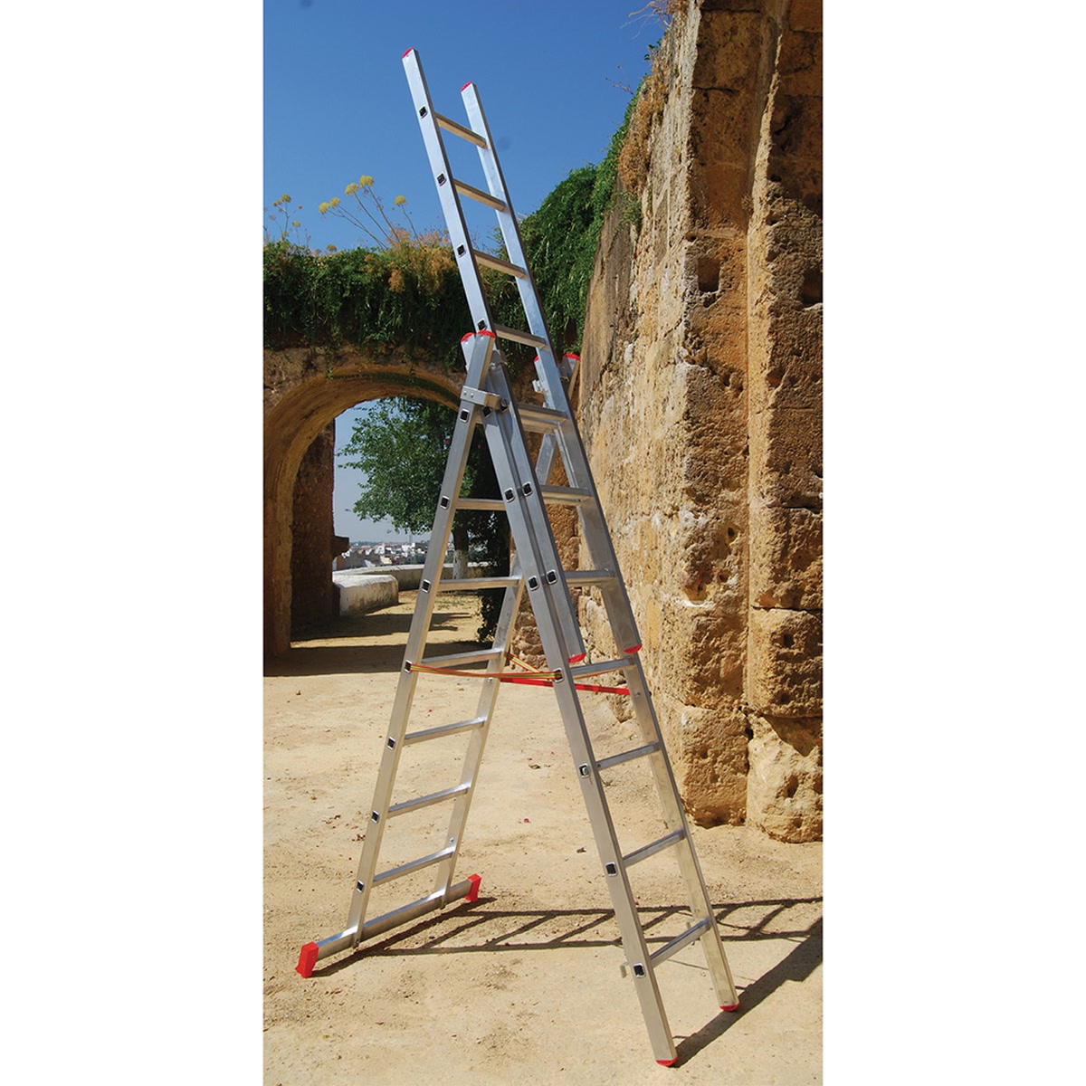 Three-section multi-purpose ladder Faraone AK - Photo 72013