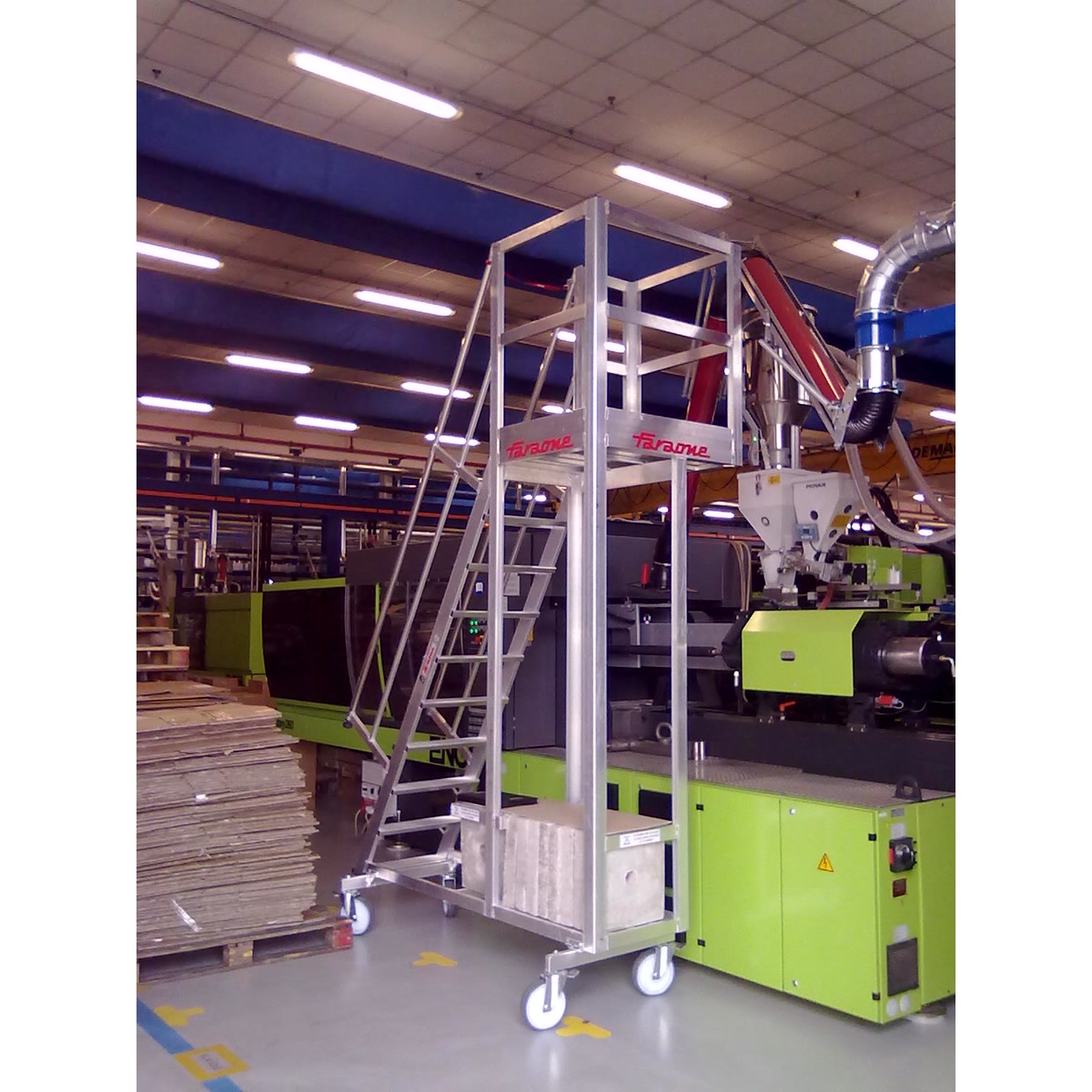 Scala System ladder with hanging platform Faraone SB 60 - Photo 72124