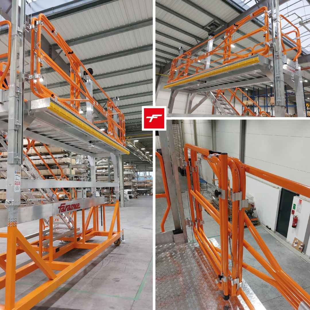 Mobile working platform for bus and tram maintenance Faraone KZ283 - Photo 72336