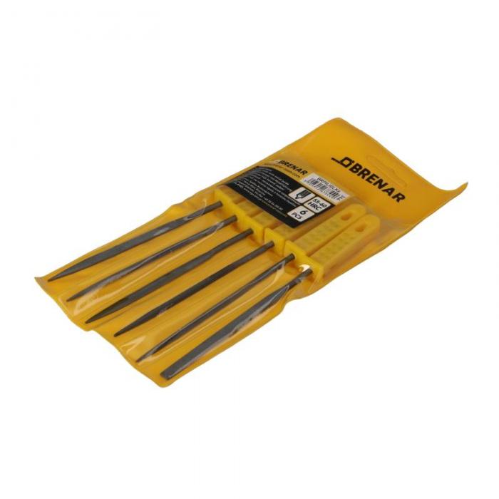 BRENAR Needle files set - 6pcs