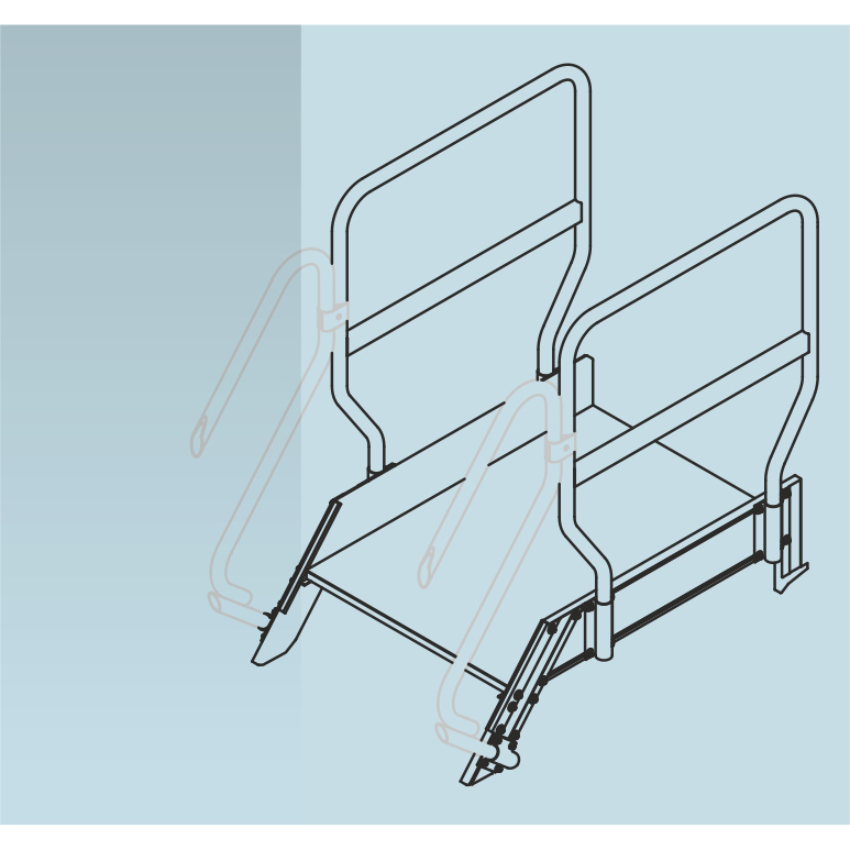Faraone SG 50.1 — Scala System platforma ar kāpnēm - Fotoattēls 70745