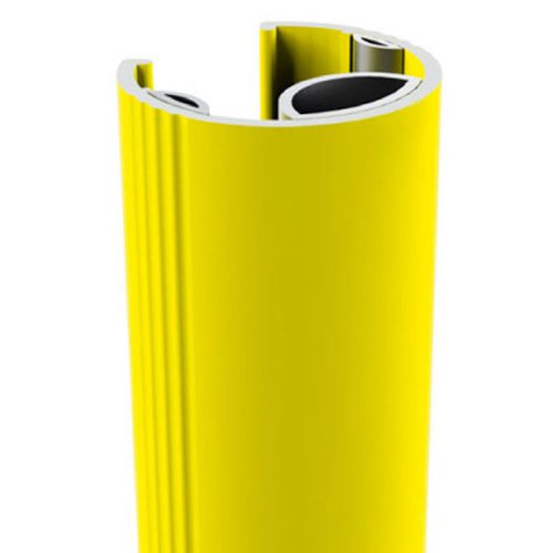 Flexible protection of rack pillars