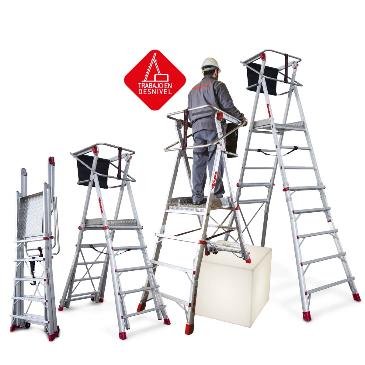 Adjustable safe working platform Faraone PLS - Photo 72043