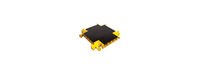 BBCP-GM-X-General Manufacturing Bumble Bee Cable Protectors Cross-Checkers Black/Yellow