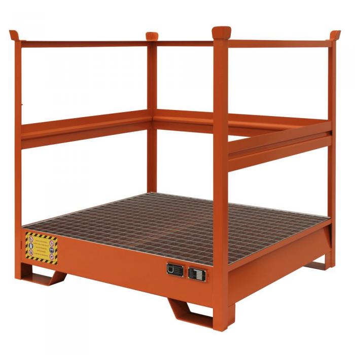 ECL-Painted Steel Spill Pallets for Drums-Sall Painted steel spill pallets for drums