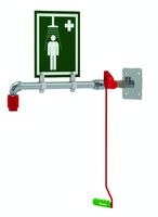 23G-Ring Main Mounted Indoor Unheated Emergency Safety Shower-Hughes