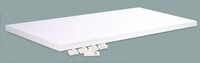 2416-Wood Shelf with Clips for wood laminate corrosives safety cabinet-Justrite