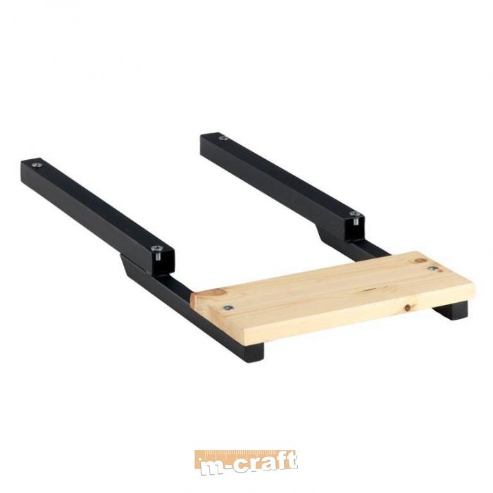 Wall-mounted bench