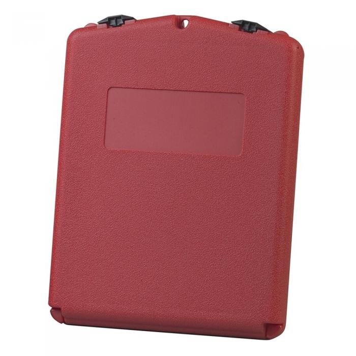 23300-Document Storage Boxes-Justrite Document Storage Boxes 27.9cm x 36.8cm Red