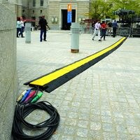 YJCP-Yellow Jacket® 5 Channel-Checkers 5-Channel heavy duty cable protector.