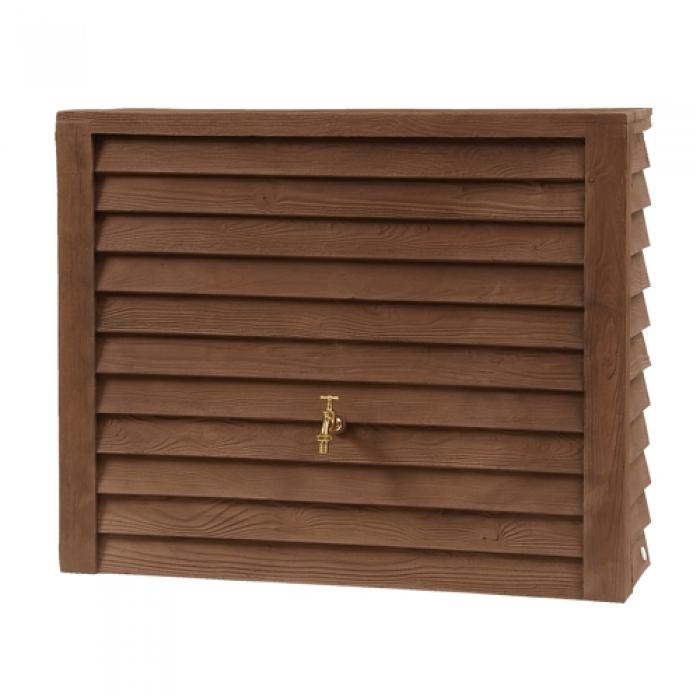 Резервуар для дождевой воды WOODY WALL - ТЕМНЫЙ - 350 л