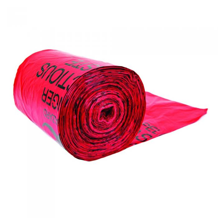 5920-Biohazardous Waste Bags-Justrite For the safe, temporary collection of biological waste.