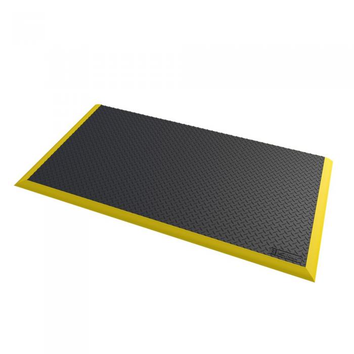 547-Diamond Flex™ Nitrile-Notrax Oil resistant diamond plate workstation mat
