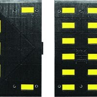 SRRV-Safety Rider® V-Checkers Safety Rider® V Mini Humps are designed to slow traffic. 90cm x 50cm B - Photo 67450