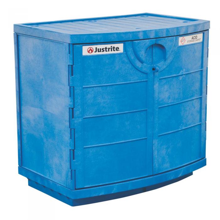 24180-CL-Polyethylene Cabinet for Corrosive Chemicals-Justrite Polyethylene Classic Safety Cabinet