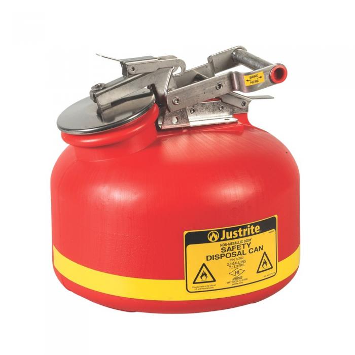1476-Liquid Disposal Safety Cans-Justrite