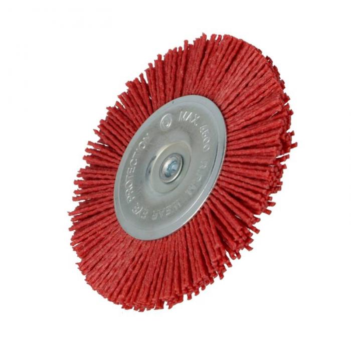 FASTER TOOLS Nylon wheel brush with pin 100