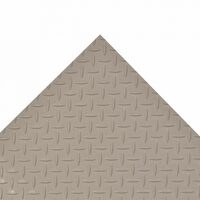 737-Diamond Plate Runner™ 4,7 mm-Notrax PVC runner with rugged deck plate pattern